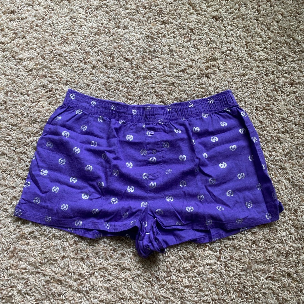 VS PINK - Women's Sleep Shorts in Purple
